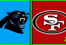 Carolina Panthers vs 49ers Match Player Stats