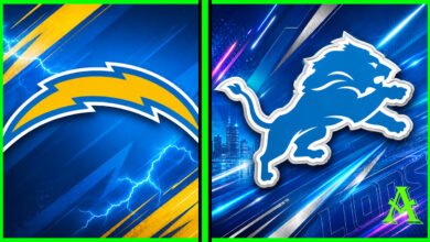 Los Angeles Chargers vs Detroit Lions Match Player Stats
