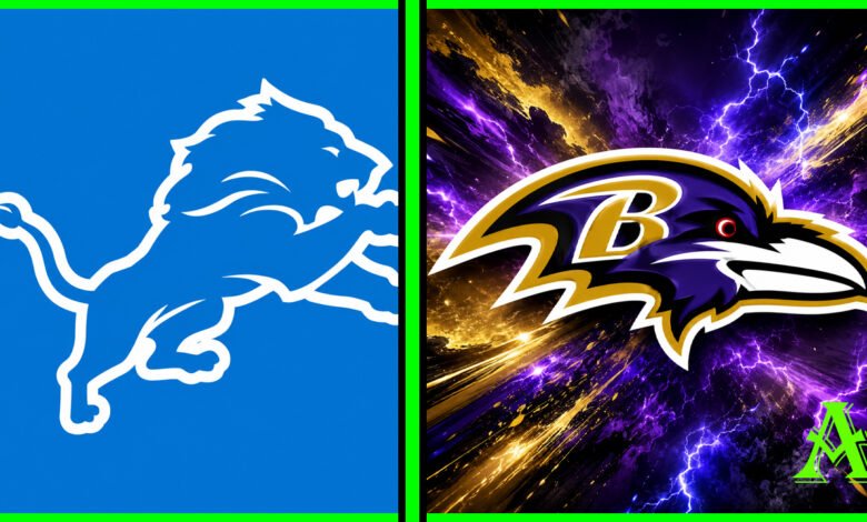 Detroit Lions vs Baltimore Ravens Match Player Stats