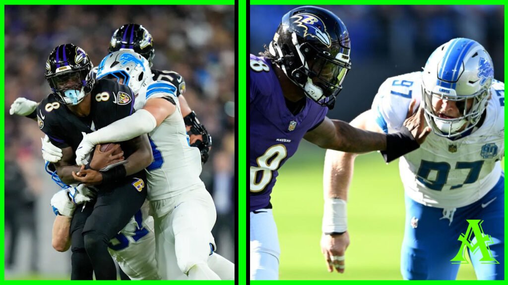 Detroit Lions vs Baltimore Ravens Match Player Stats