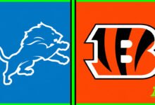 Detroit Lions vs Bengals Match Player Stats