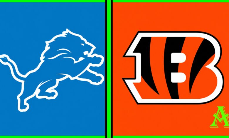Detroit Lions vs Bengals Match Player Stats